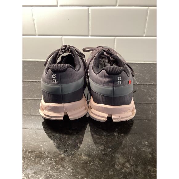 On Running Women's Cloudflow Running Sneakers Shoes Athletic Black Pink SZ W9.5 - Picture 7 of 11